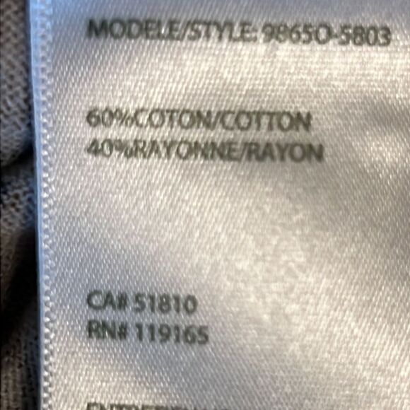 Tribal Animal Print Twisted Front Long Sleeve Oversized Sweater Size Small - Picture 10 of 10